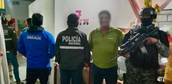 DETENIDO PORNOGRAFÍA ESMERALDAS