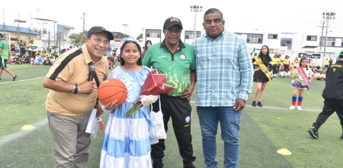 Ufredo    Borbor;    Analy Delgado, la Criolla Bonita; Lino Hurtado y Simón Gutiérrez