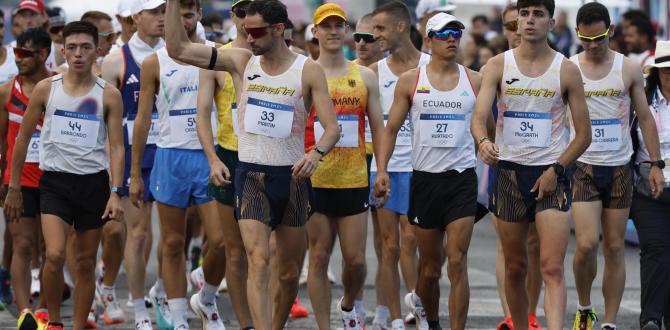 Los 20 km marcha de París 2024 se realizaron este 1 de agosto.