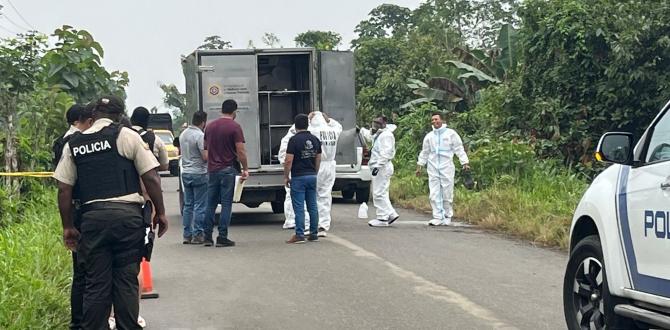 Hombre asesinada en El Guabo