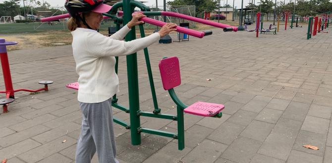 Gloria Bermeo no teme hacer ejercicio en la misma máquina donde fue captado un supuesto espectro.