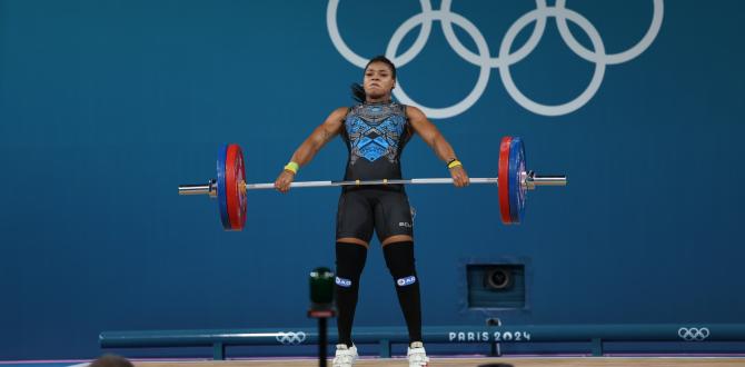 Angie Palacios en París 2024.