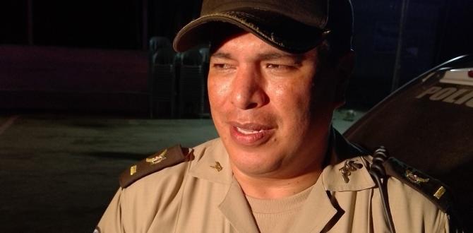 mayor Juan Endara Romero, jefe encargado de la policía de Salitre