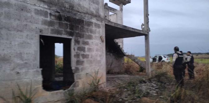 cadáver en casa abandonada