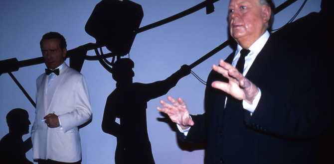 Alfred Hitchcock fue tan importante para el cine que su imagen está presente en museos del mundo.