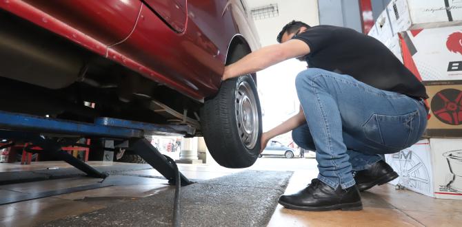 Cambio de llantas del automovil