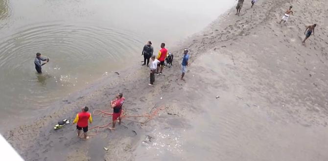 Buscan a un joven desaparecido en el río Teaone, Esmeraldas.