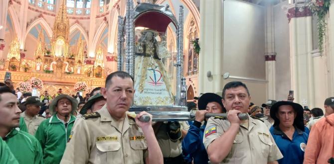 Este sábado 17 de agosto inició la romería de la Virgen de El Cisne.