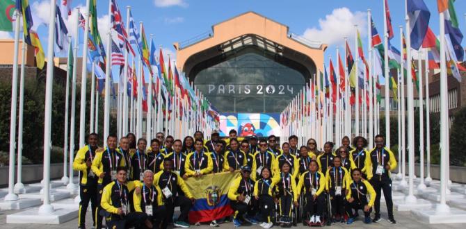 Ecuador, Juegos Paralímpicos París 2024, delegación