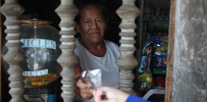 La abuelita de la tienda