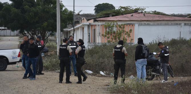 La moto abandonada con los restos en Santa Elena