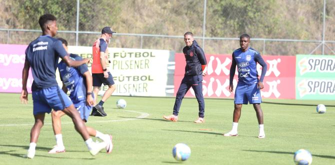 La Tri tuvo su último entrenamiento en Quito antes de viajar a Brasil.