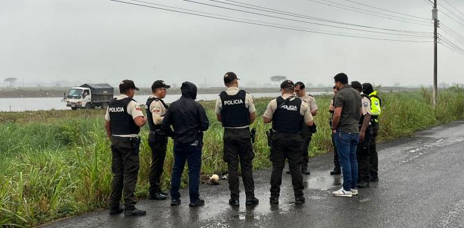 HALLARON CABEZA EN VÍA DE EL GUABO