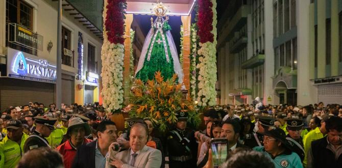 VIRGEN DE EL CISNE EN LOJA