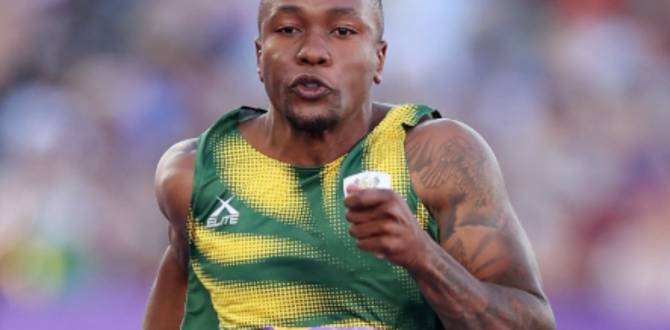 Akani Simbine.