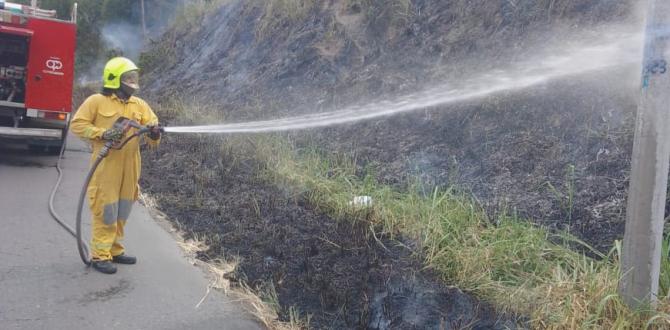 Incendios forestales afectan a Esmeraldas.