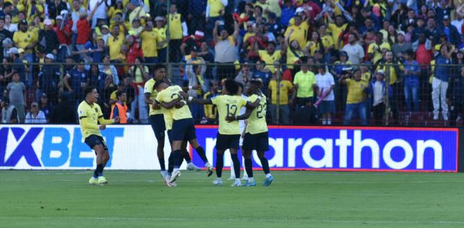 Enner Valencia marcó el gol de Ecuador ante Perú.