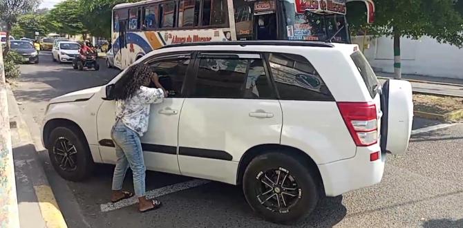 Uno de los autos atacados en Esmeraldas.