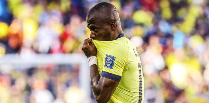 Enner Valencia anotó el gol de la victoria ante Perú.