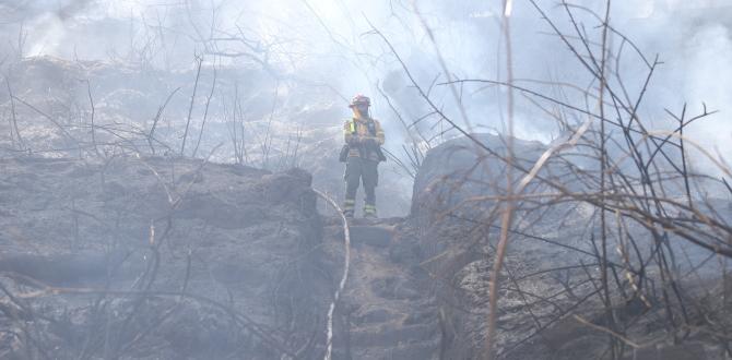 Incendio en El Panecillo