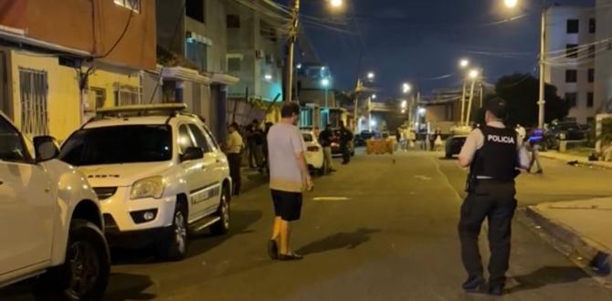 En la ciudadela El Palmar se ejecutó un crimen.