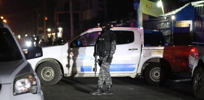 Policía y militares intervinieron en Monte Sinaí, Guayaquil.