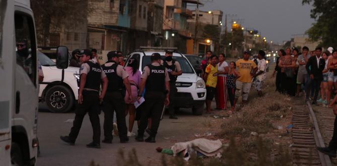 El crimen ocurrió junto a las vías del tren.