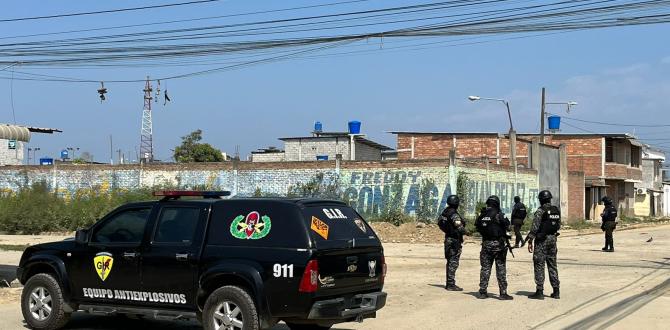 Fuerzas del orden llegaron tras la novedad de una cabeza huamana en Puerto Bolívar.