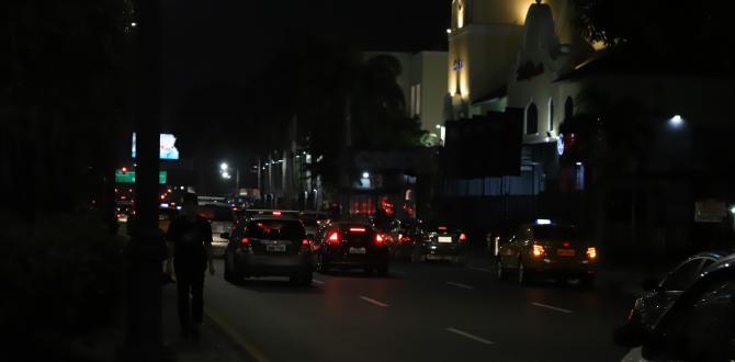 Hubo congestión vehicular en algunos sectores de Guayaquil, la noche de este 18 de septiembre.