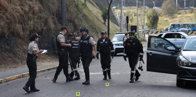 Hubo un ataque armado en intercambiador de El Trébol, en Quito.