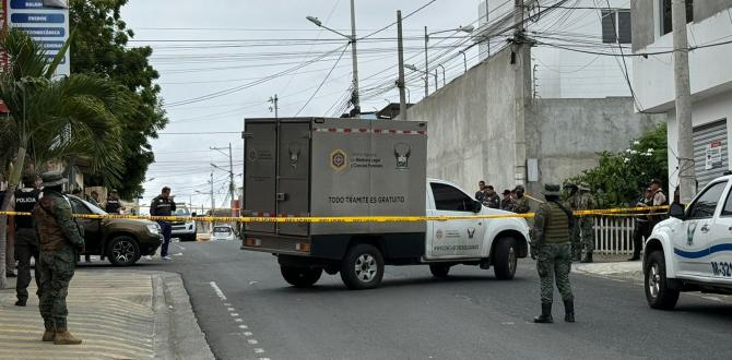 La Policía llegó al sitio para determinar lo que ocurrió.