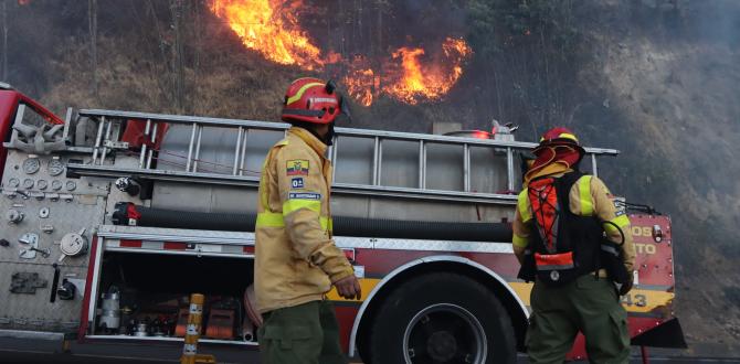 Incendio forestal Quito