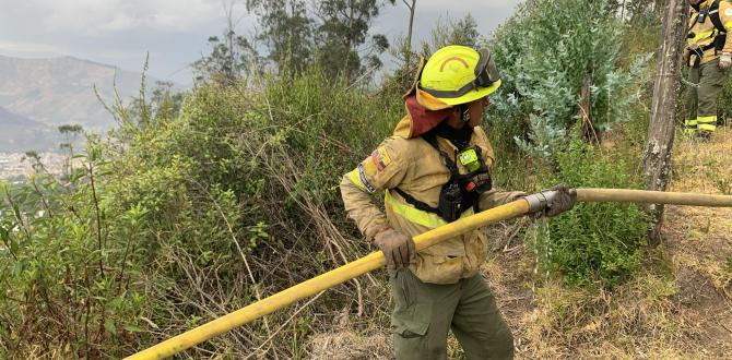 Incendio en Quito