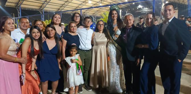 Su familiares y amigos estuvieron junto a ella para alentarla.