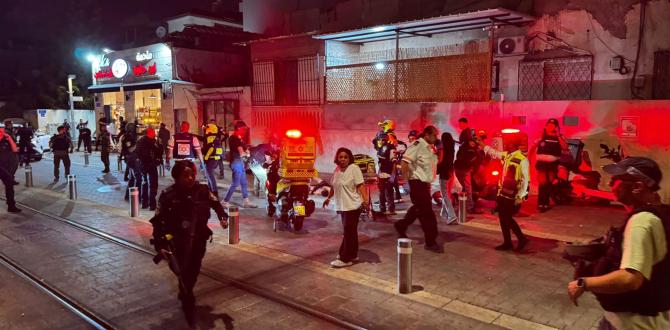 El tiroteo en Tel Aviv se saldó con víctimas.