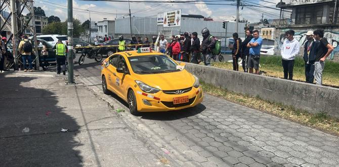 accidente - muerto - Quito