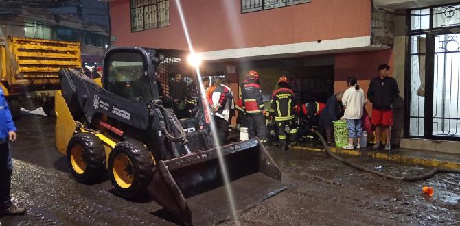 Lluvias en Quito - inundaciones - emergencia