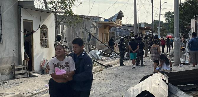 ATENTADO EXPLOSIVOEN PUERTO BOLÍVAR