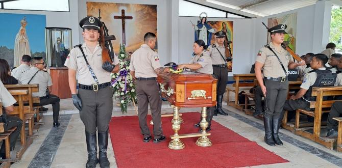 policía asesinado en Esmeraldas