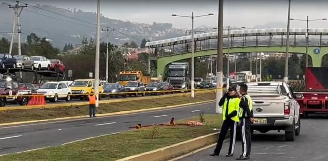 Accidente autopista General Rumiñahui