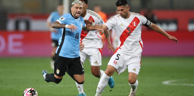 Perú y Uruguay se midieron este 11 de octubre en las Eliminatorias Sudamericanas.