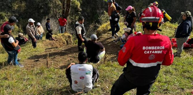 Crimen de mujer en Cayambe