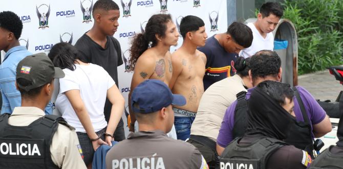 Los detenidos sería parte de la organización delictiva Fatales y Tiguerones.