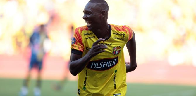 Janner Corozo, hombre gol del Barcelona SC.