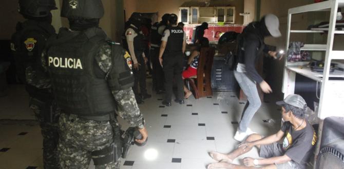 En el distrito Portete la Policía allanó una vivienda.