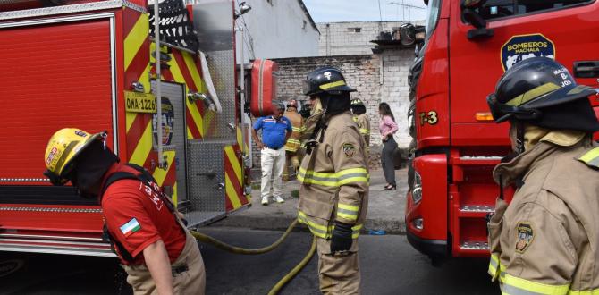 incendio en Machala