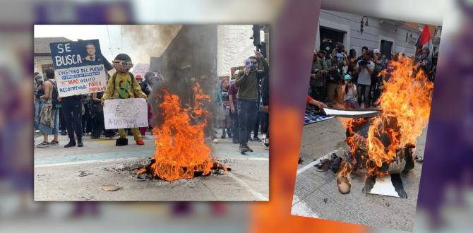 Protestas contra el Gobierno a causa de la crisis energética