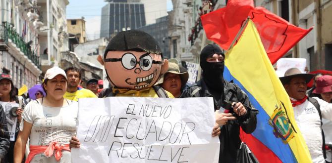 Los manifestantes solicitaron al Gobierno de Daniel Noboa soluciones a la crisis energética.