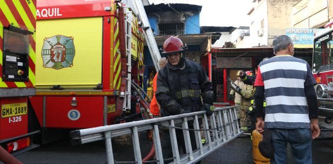 Miembros del Cuerpo de Bomberos acudieron al sitio en menos de 10 minutos.