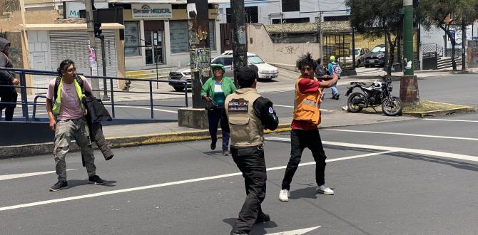 Agresión - Quito - guardia de seguridad